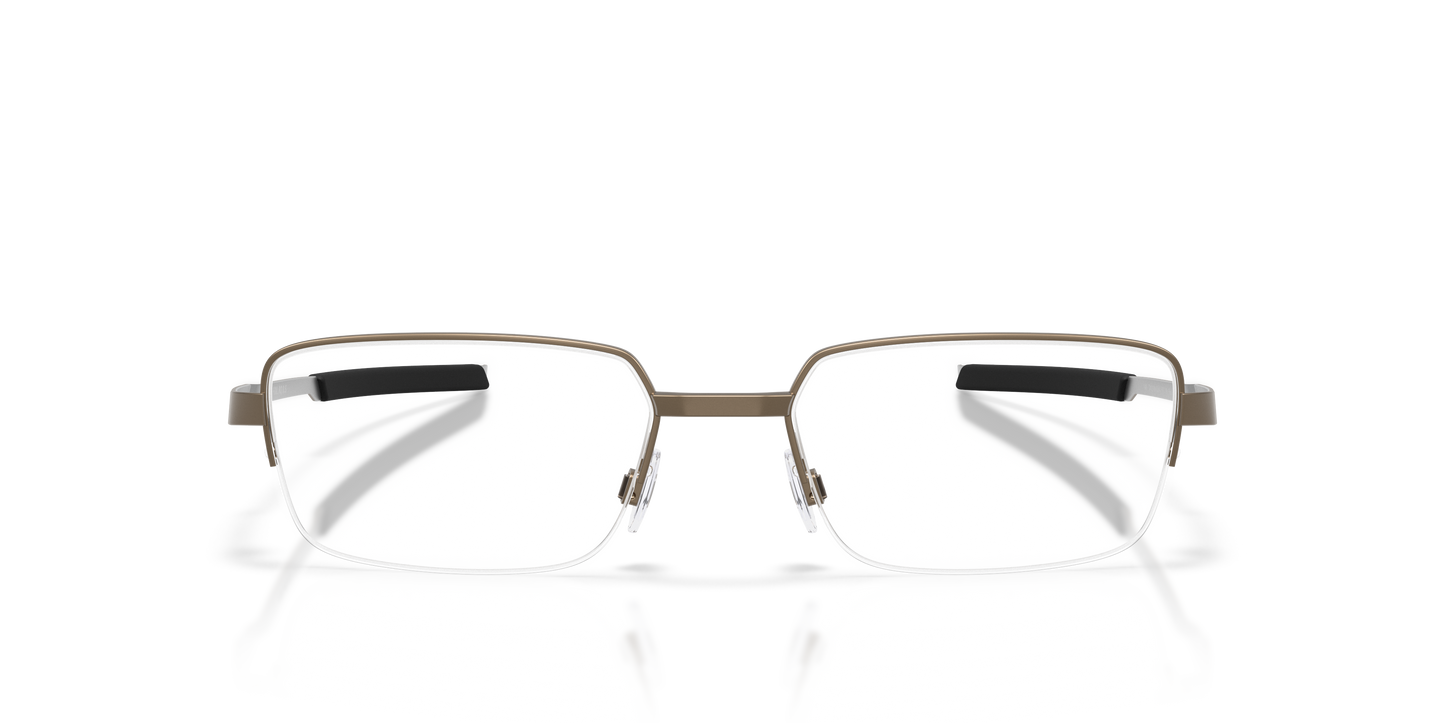 Oakley OX3100 Foil RQ 0.5 Unisex Rectangle Eyeglass Frames - Pewter Frame
