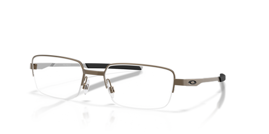 Oakley OX3100 Foil RQ 0.5 Unisex Rectangle Eyeglass Frames - Pewter Frame