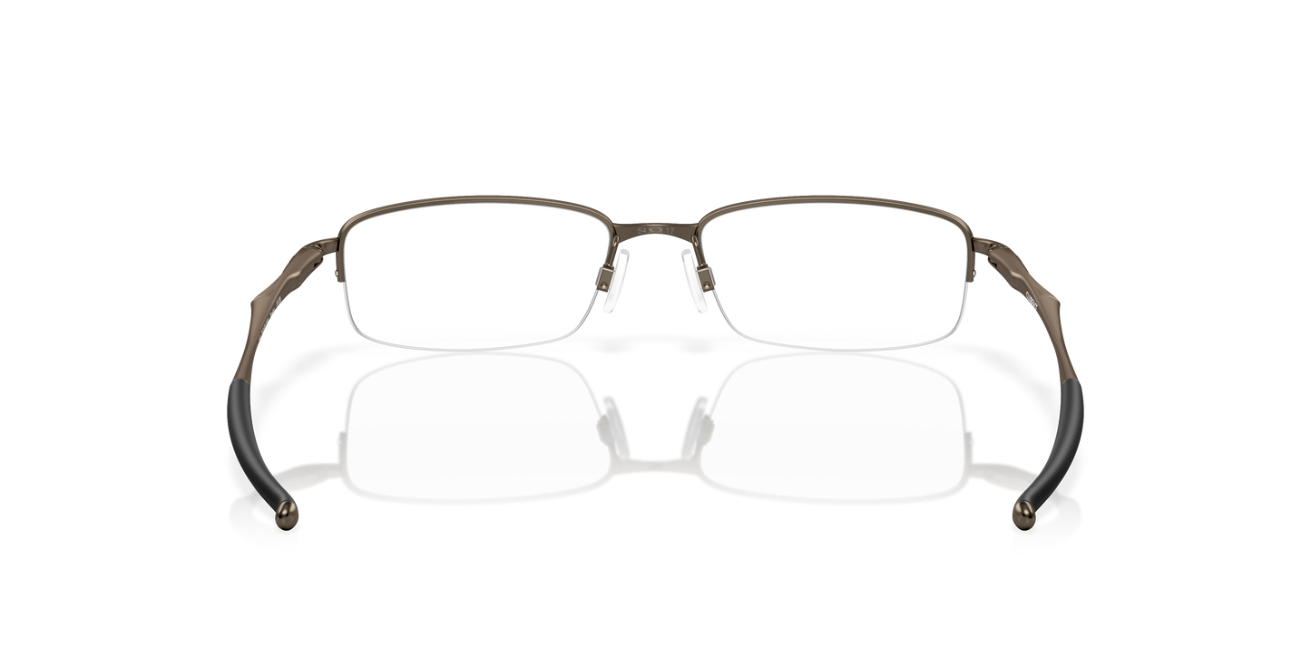 Oakley OX3102 Clubface Men's Rectangle Eyeglass Frames - Polished Black Frame