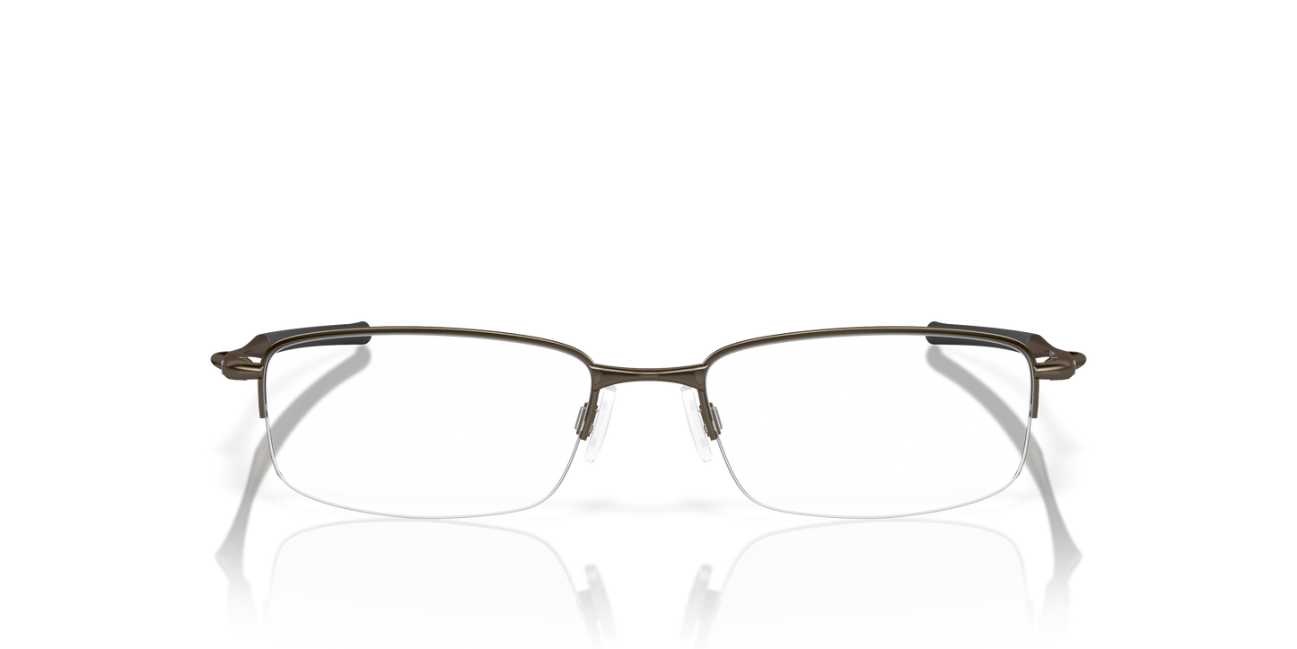 Oakley OX3102 Clubface Men's Rectangle Eyeglass Frames - Polished Black Frame