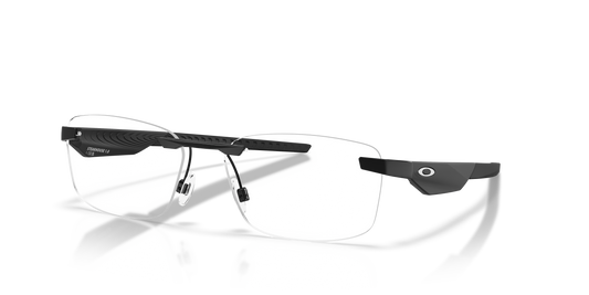 Oakley OX3126 Steakhouse 1.0 Unisex Rectangle Eyeglass Frames - Satin Black Frame