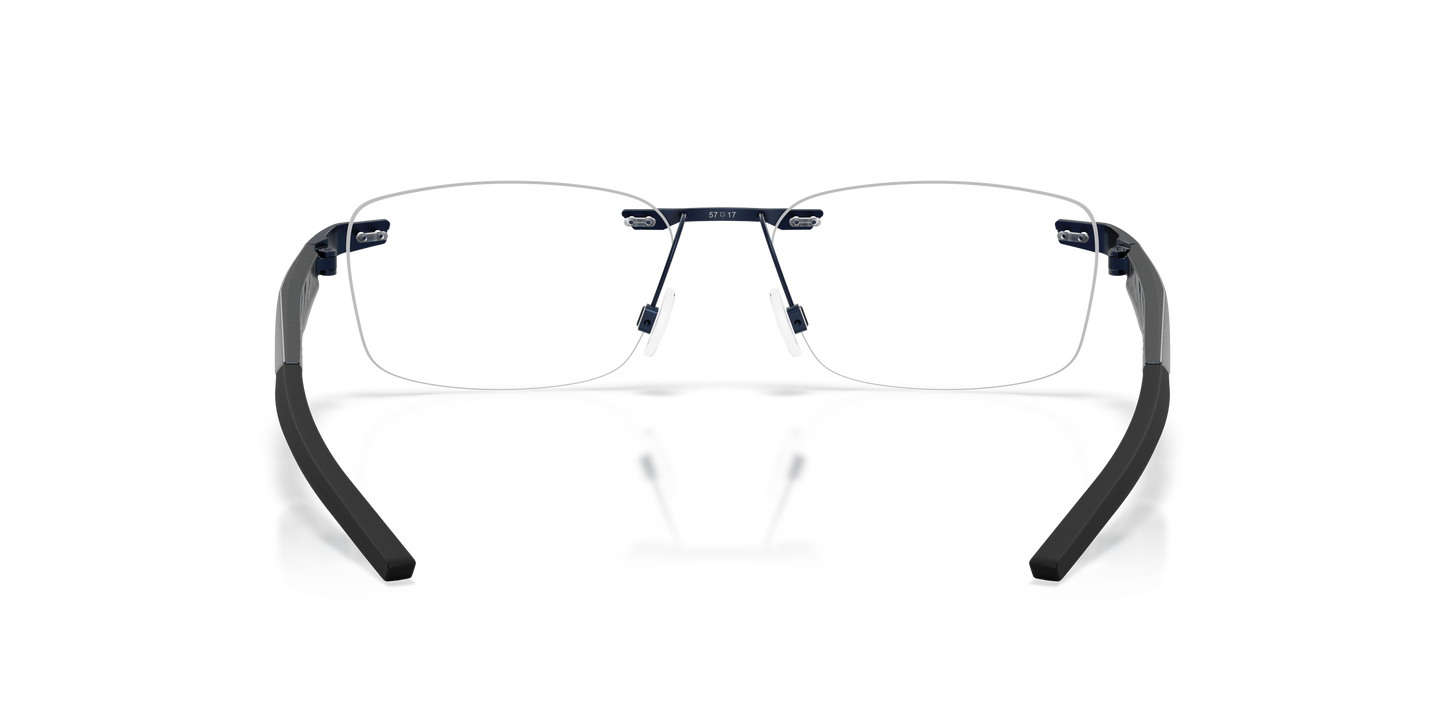Oakley OX3126 Steakhouse 1.0 Unisex Rectangle Eyeglass Frames - Matte Gunmetal Frame