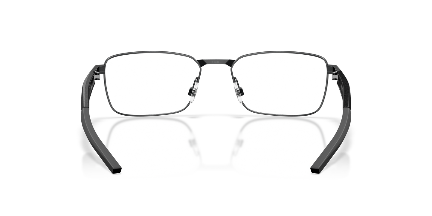 Oakley OX3140 Steakhouse Unisex Rectangle Eyeglass Frames - Satin Lead Frame