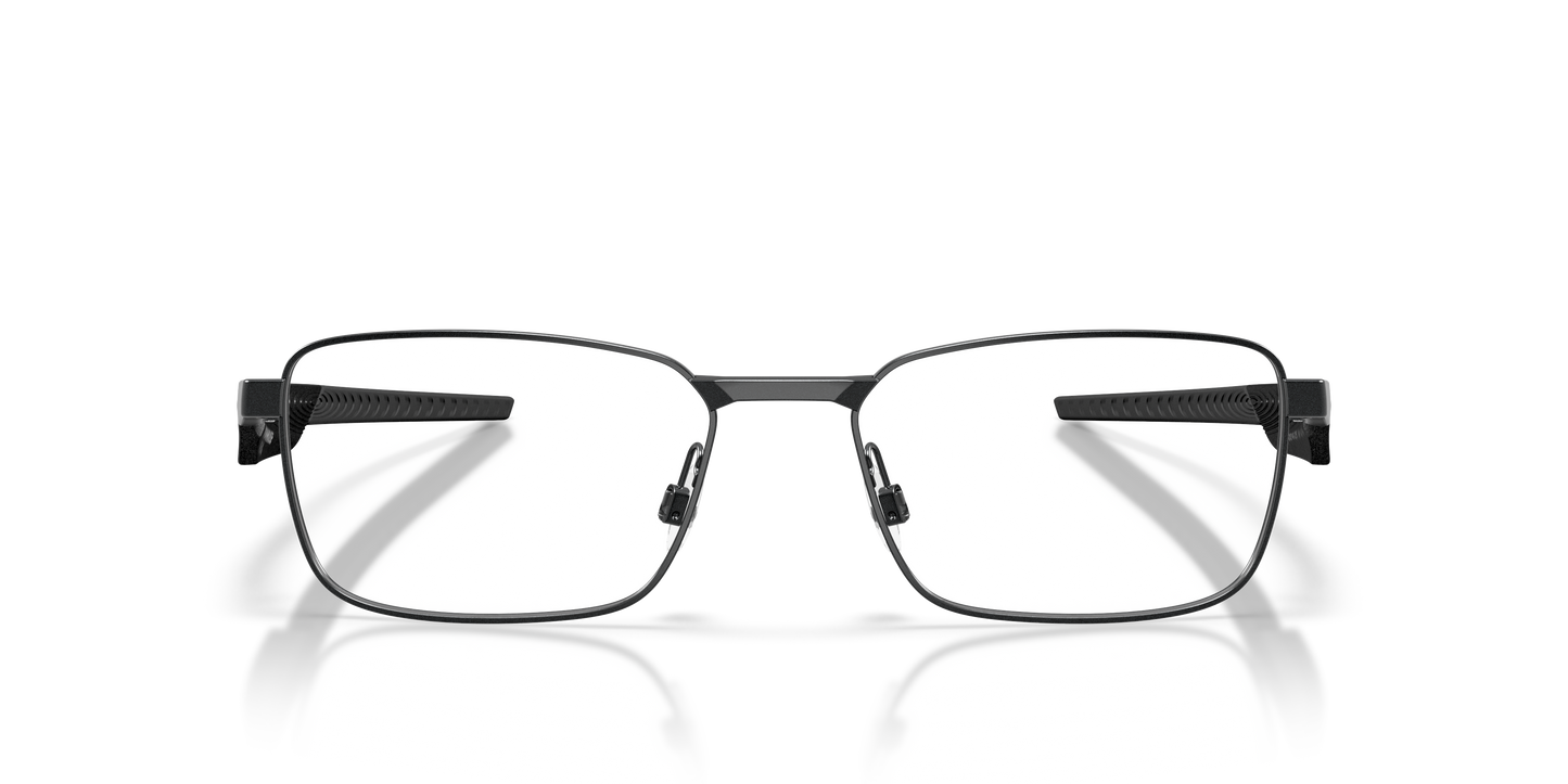 Oakley OX3140 Steakhouse Unisex Rectangle Eyeglass Frames - Matte Midnight Frame