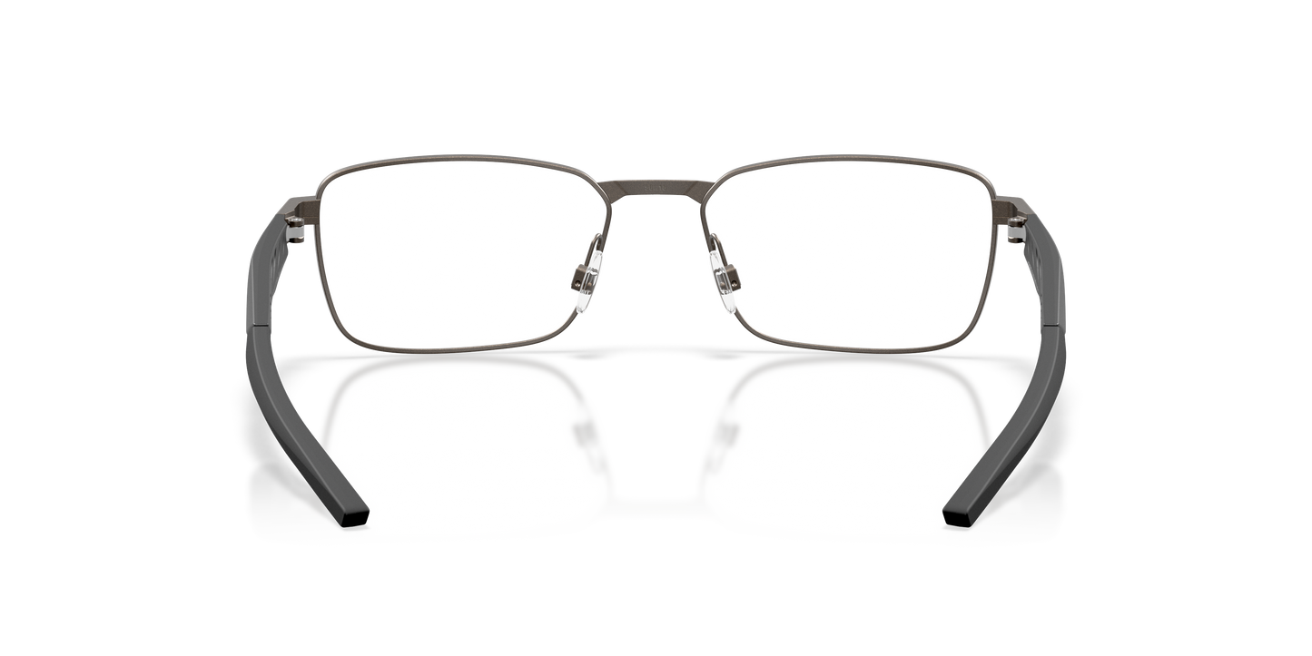 Oakley OX3140 Steakhouse Unisex Rectangle Eyeglass Frames - Satin Lead Frame