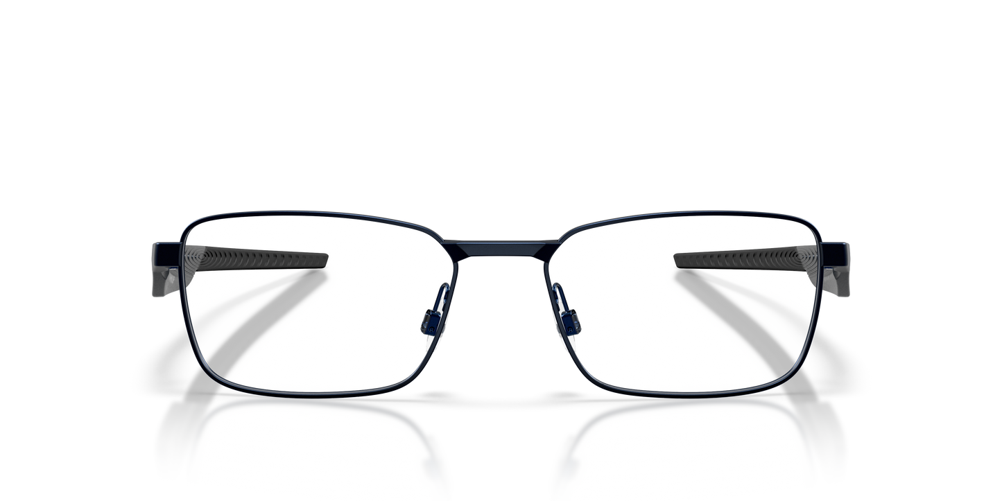Oakley OX3140 Steakhouse Unisex Rectangle Eyeglass Frames - Satin Lead Frame