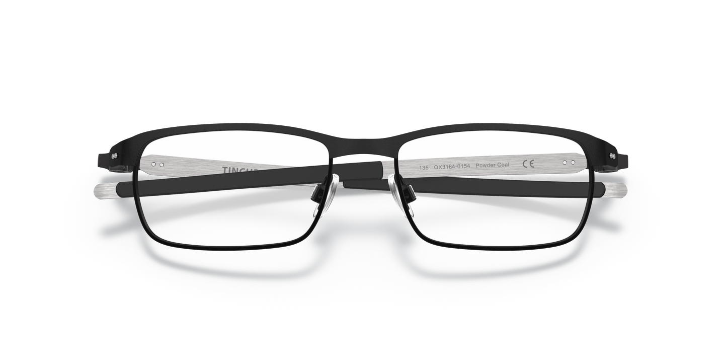 Oakley OX3184 TinCup Men's Rectangle Eyeglass Frames - Powder Coal Frame
