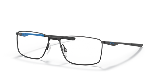 Oakley OX3217 Socket 5.0 Cobalt Collection Men's Rectangle Eyeglass Frames - Satin Black Frame