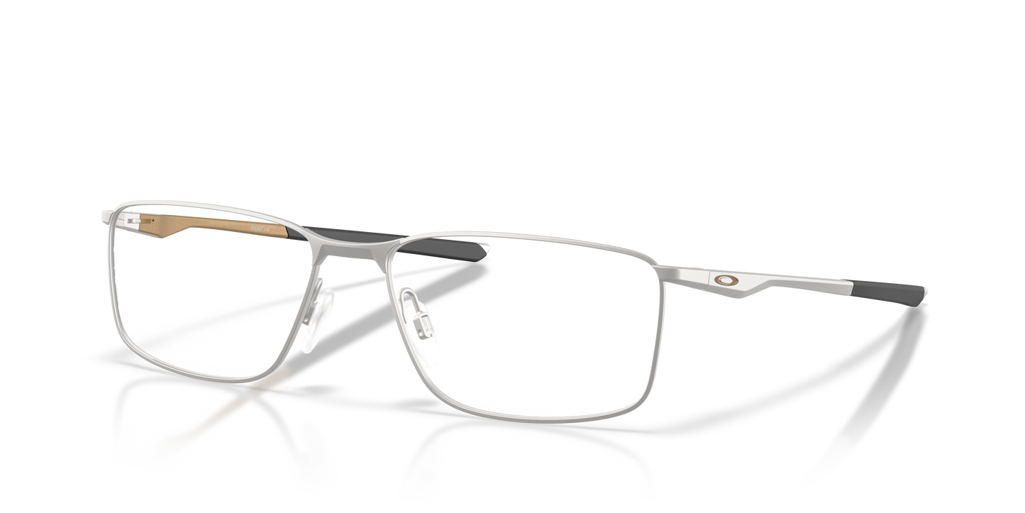 Oakley OX3217 Socket 5.0 Alloy Collection Men's Rectangle Eyeglass Frames - Titanium Frame