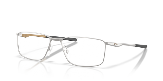 Oakley OX3217 Socket 5.0 Alloy Collection Men's Rectangle Eyeglass Frames - Titanium Frame