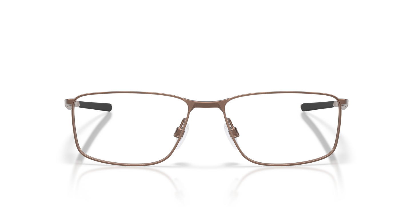 Oakley OX3217 Socket 5.0 Limitless Collection Men's Rectangle Eyeglass Frames - Mahogany Frame