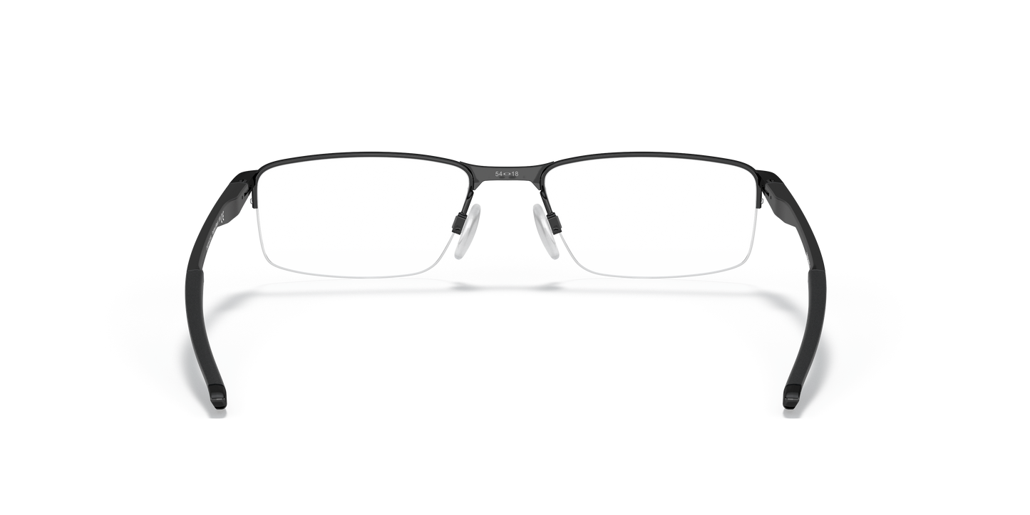 Oakley OX3218 Socket 5.5 Men's Rectangle Eyeglass Frames - Satin Lead Frame