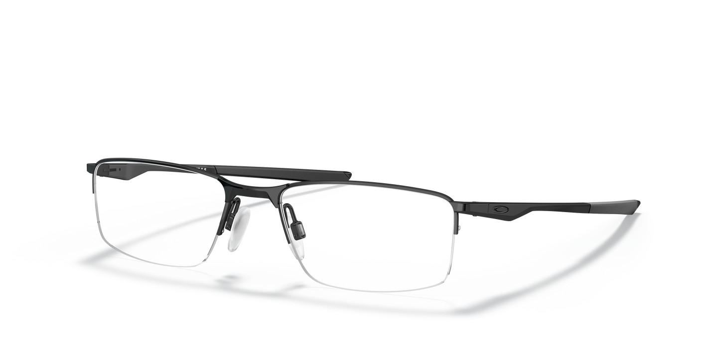 Oakley OX3218 Socket 5.5 Men's Rectangle Eyeglass Frames - Matte Gunmetal Frame
