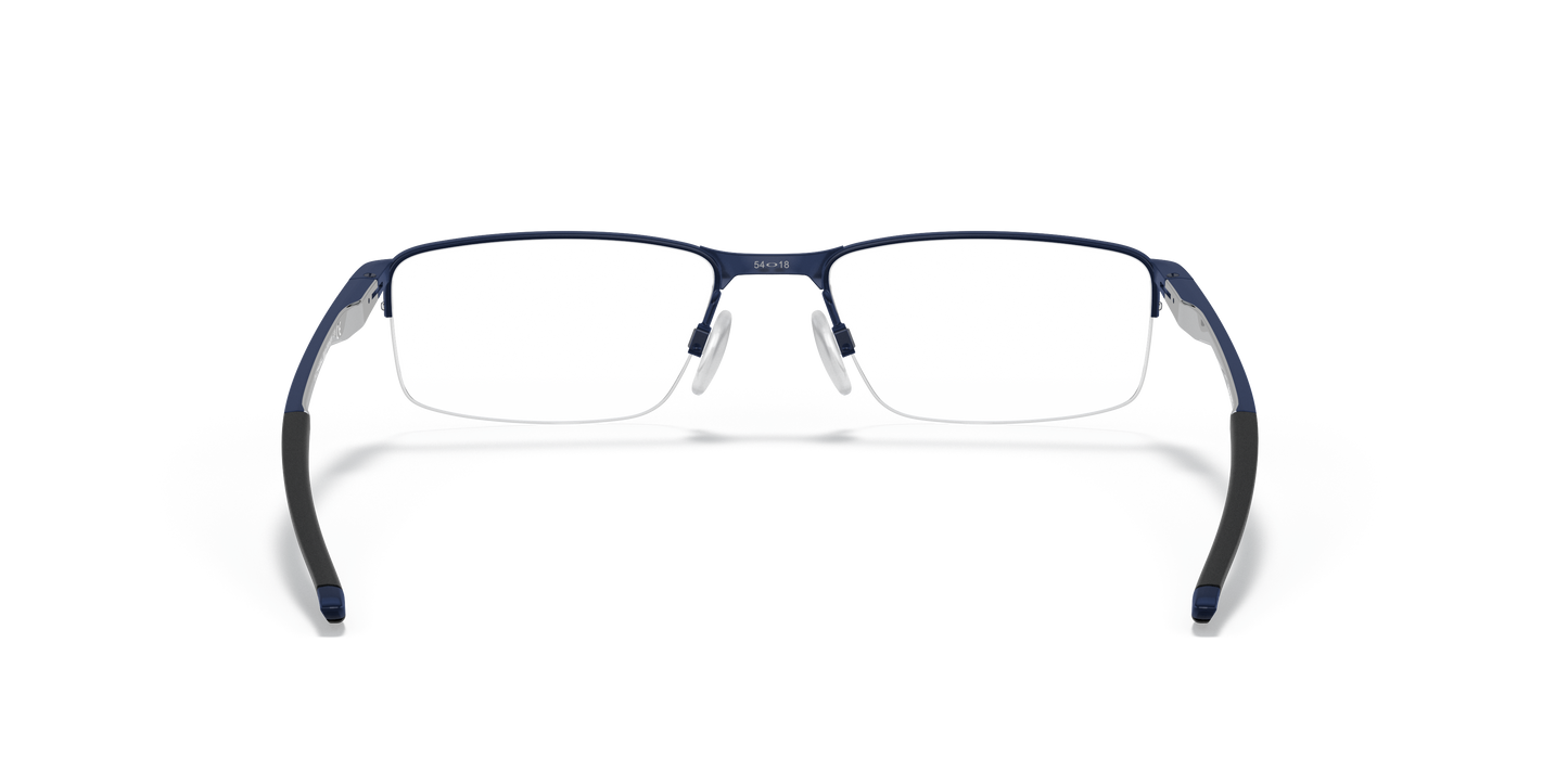 Oakley OX3218 Socket 5.5 Men's Rectangle Eyeglass Frames - Satin Pewter Frame