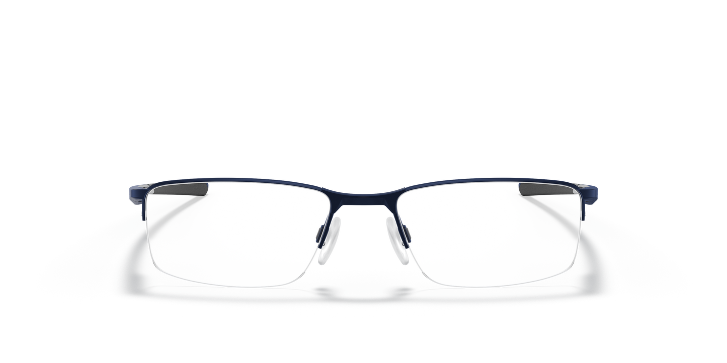 Oakley OX3218 Socket 5.5 Men's Rectangle Eyeglass Frames - Matte Gunmetal Frame