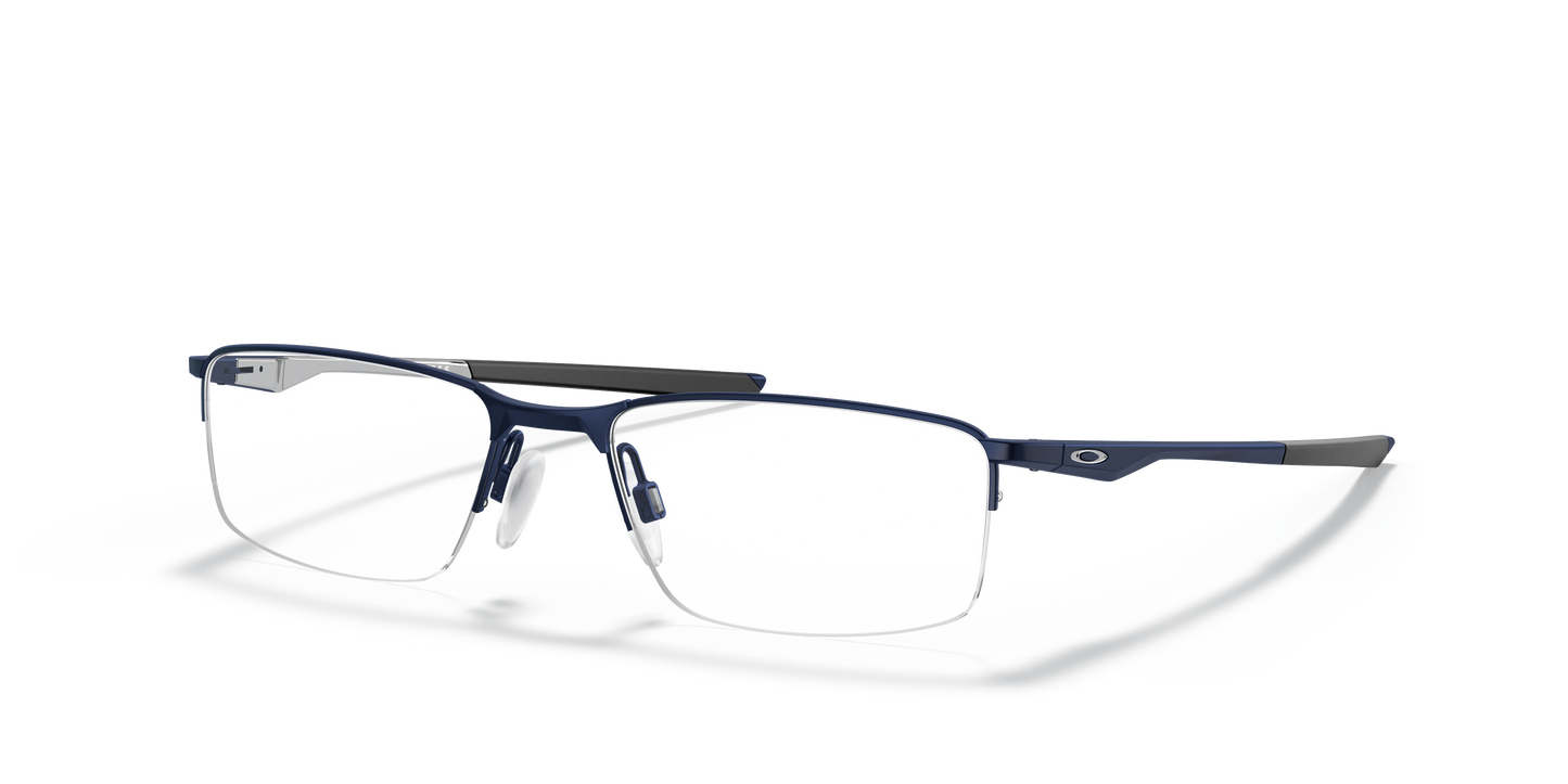 Oakley OX3218 Socket 5.5 Men's Rectangle Eyeglass Frames - Satin Lead Frame