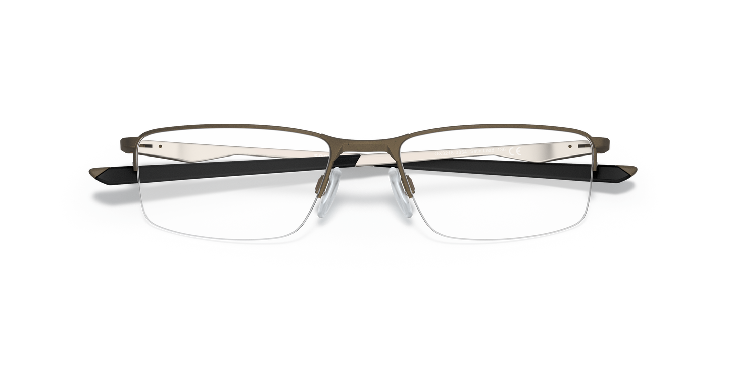 Oakley OX3218 Socket 5.5 Men's Rectangle Eyeglass Frames - Matte Midnight Frame