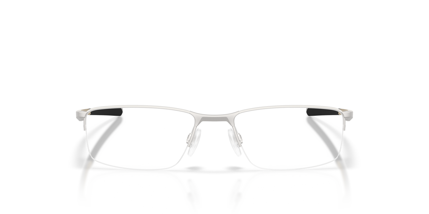 Oakley OX3218 Socket 5.5 Alloy Collection Men's Rectangle Eyeglass Frames - Titanium Frame