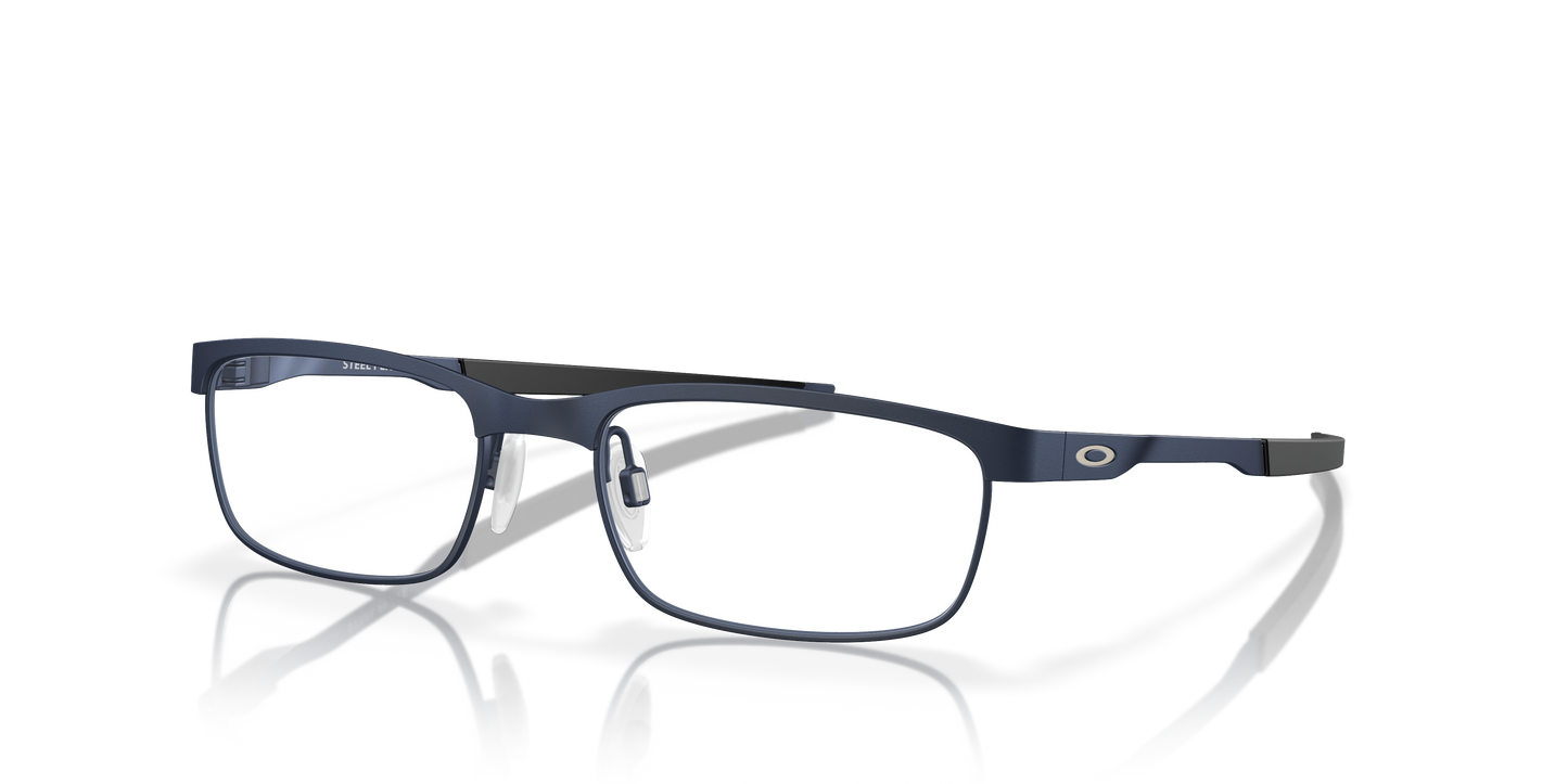Oakley OX3222 Steel Plate Men's Rectangle Eyeglass Frames - Powder Cement Frame