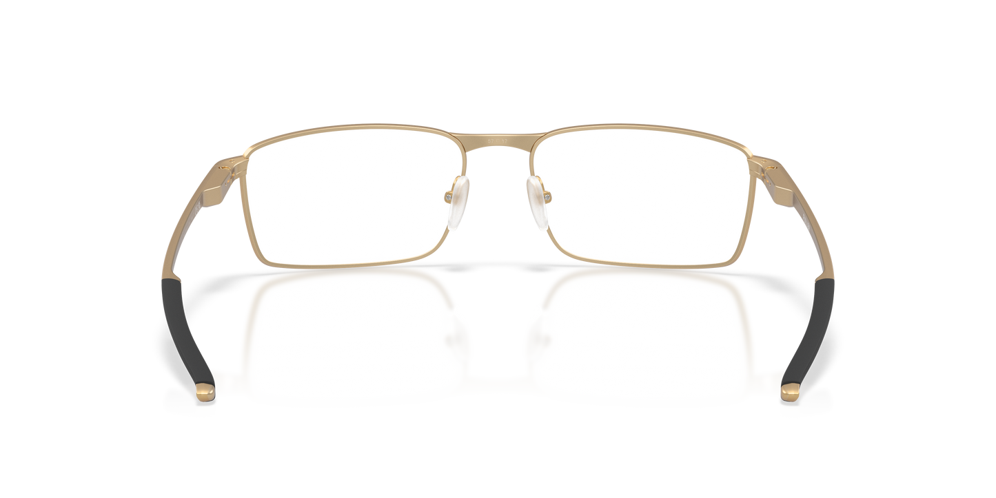 Oakley OX3227 Fuller Alloy Collection Men's Rectangle Eyeglass Frames - Antique Gold Frame