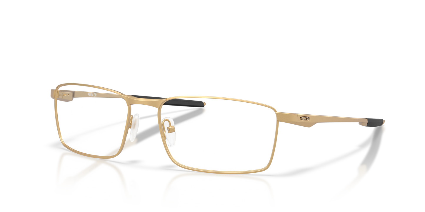 Oakley OX3227 Fuller Alloy Collection Men's Rectangle Eyeglass Frames - Antique Gold Frame