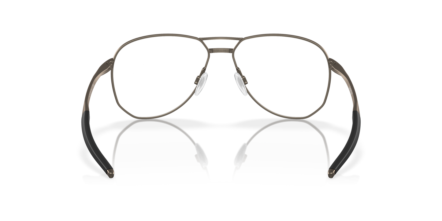 Oakley OX5077 Contrail TI Men's Round Eyeglass Frames - Pewter Frame
