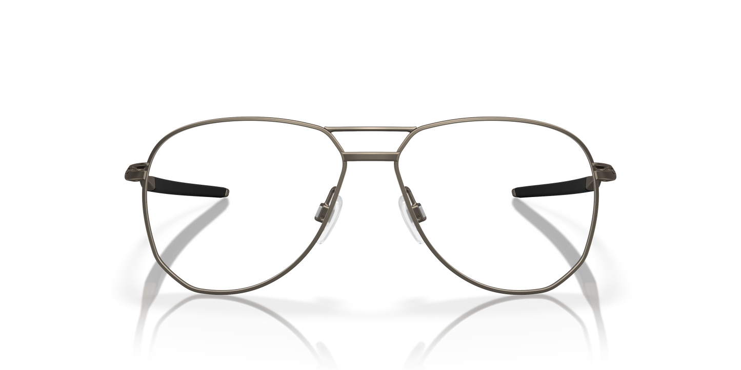Oakley OX5077 Contrail TI Men's Round Eyeglass Frames - Pewter Frame