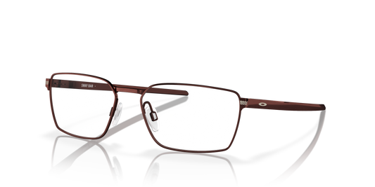 Oakley OX5078 Sway Bar Men's Rectangle Eyeglass Frames - Brushed Grenache Frame
