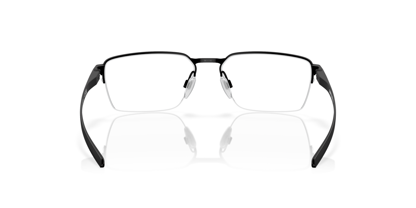 Oakley OX5080 Sway Bar 0.5 Men's Rectangle Eyeglass Frames - Satin Black Frame