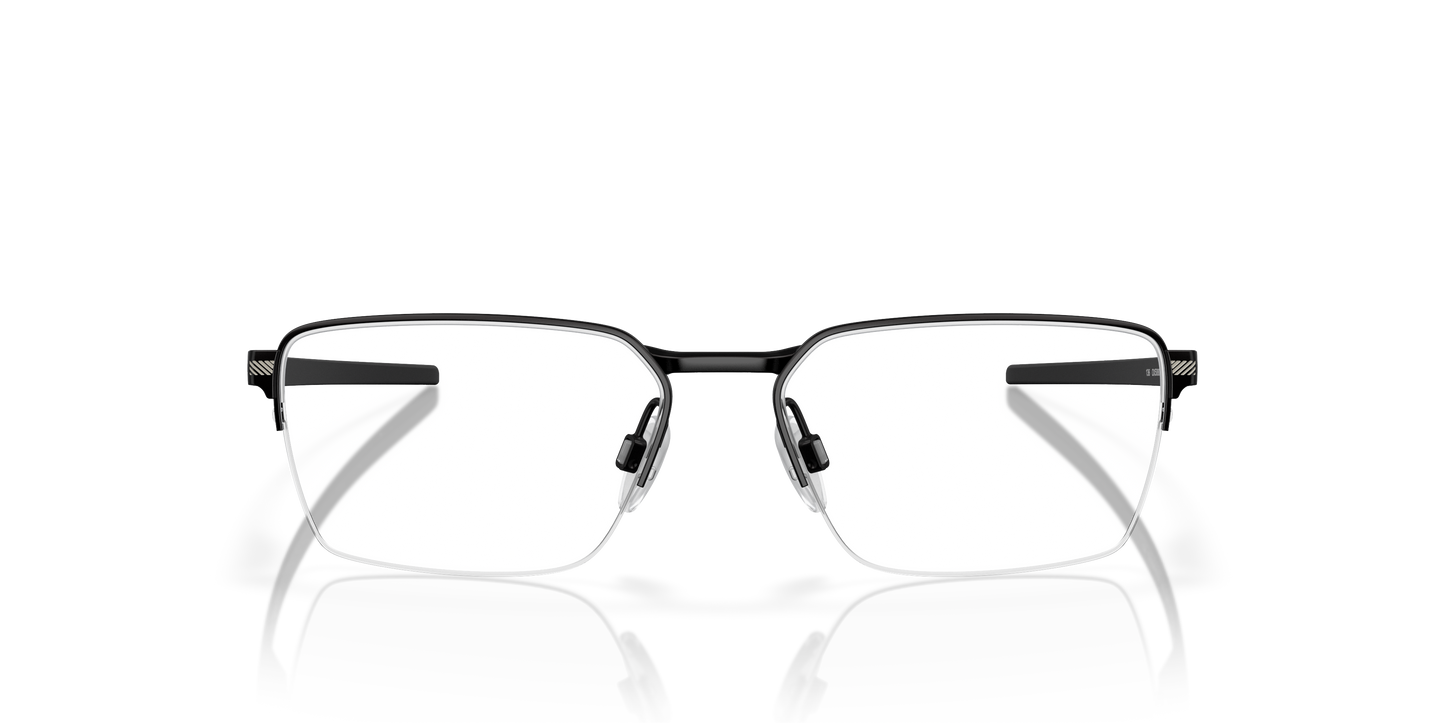 Oakley OX5080 Sway Bar 0.5 Men's Rectangle Eyeglass Frames - Satin Black Frame