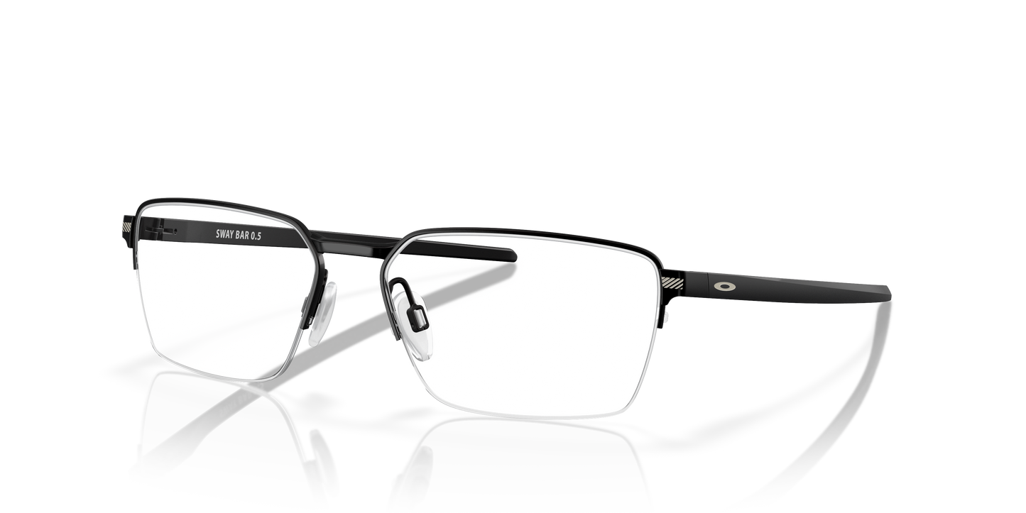Oakley OX5080 Sway Bar 0.5 Men's Rectangle Eyeglass Frames - Matte Midnight Frame