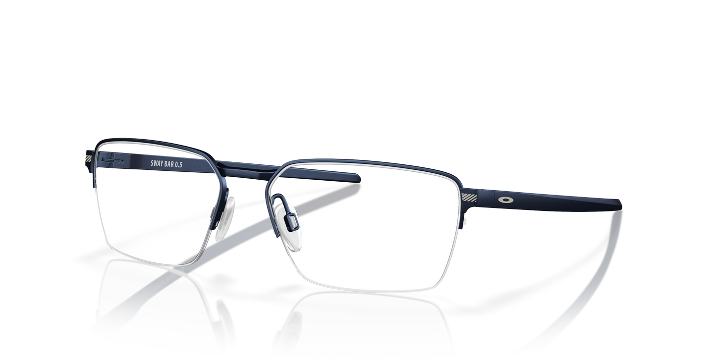 Oakley OX5080 Sway Bar 0.5 Men's Rectangle Eyeglass Frames - Satin Black Frame