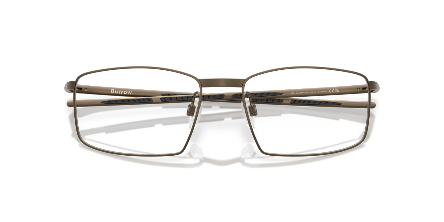 Oakley OX5086 Burrow Unisex Square Eyeglass Frames - Satin Black Frame
