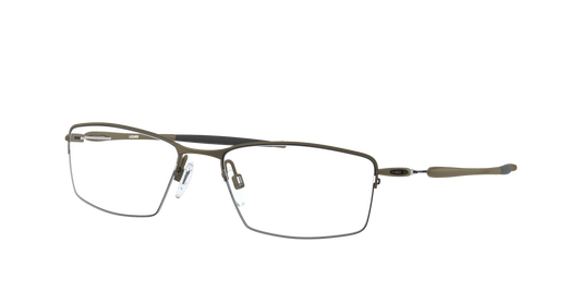 Oakley OX5113 Lizard Men's Rectangle Eyeglass Frames - Pewter Frame