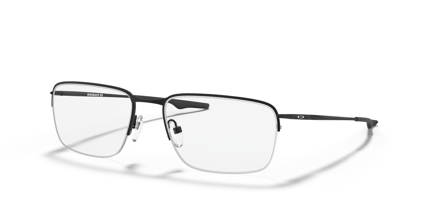 Oakley OX5148 Wingback SQ Men's Square Eyeglass Frames - Matte Dark Navy Frame