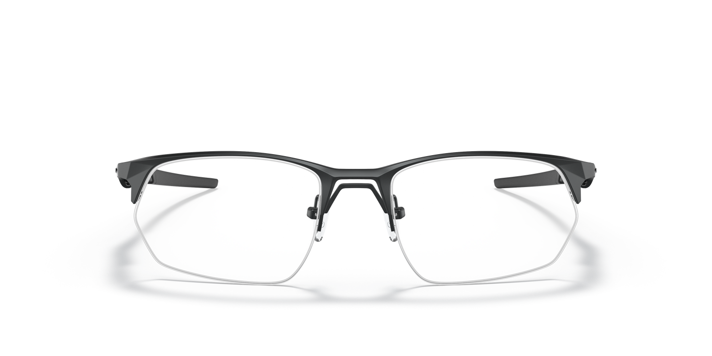 Oakley OX5152 Wire Tap 2.0 Men's Rectangle Eyeglass Frames - Satin Light Steel Frame