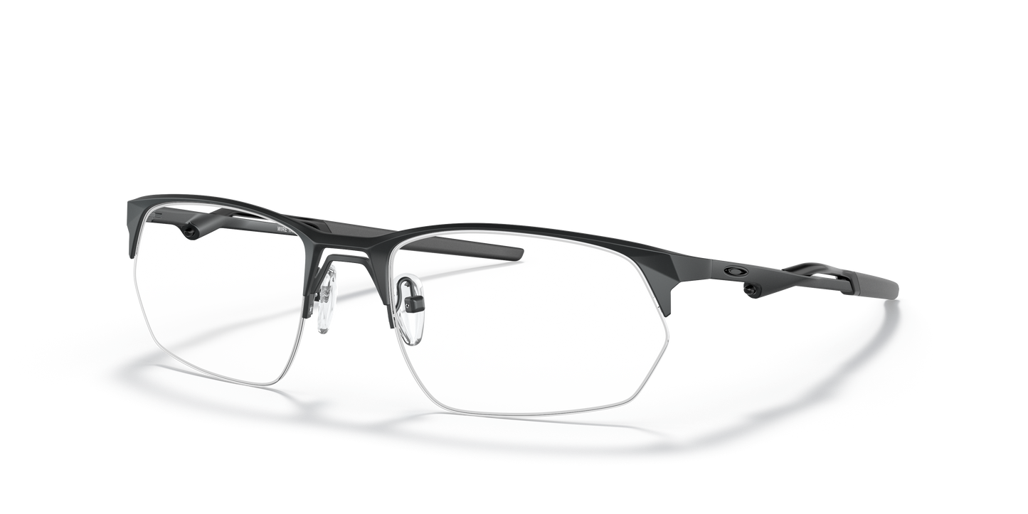 Oakley OX5152 Wire Tap 2.0 Men's Rectangle Eyeglass Frames - Satin Light Steel Frame