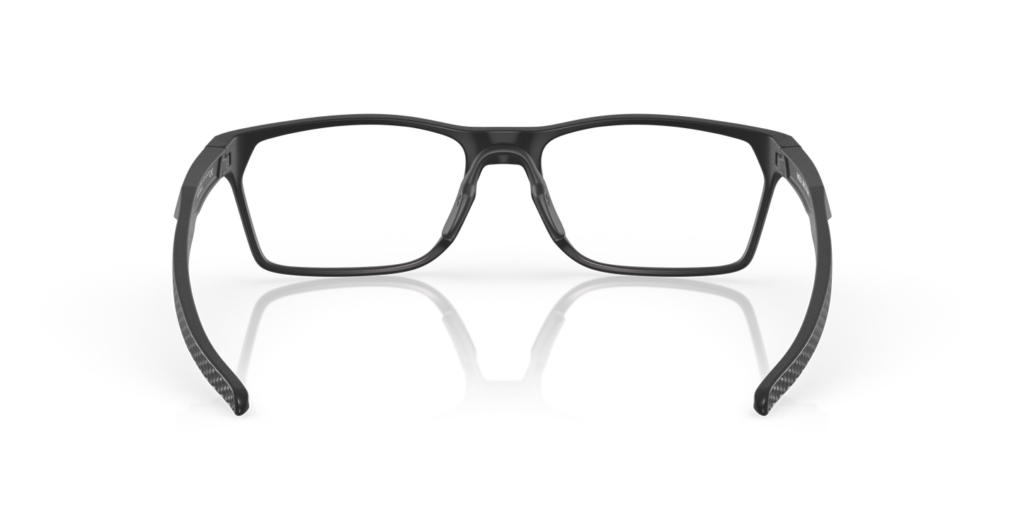 Oakley OX8032 Hex Jector Men's Rectangle Eyeglass Frames - Satin Grey Smoke Frame