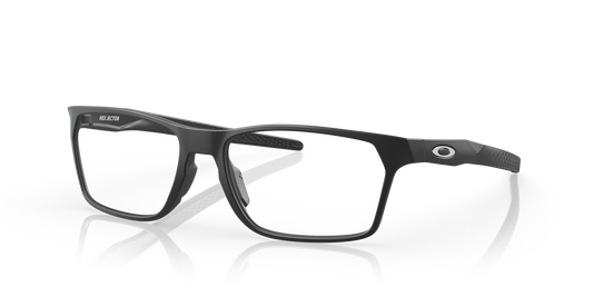 Oakley OX8032 Hex Jector Men's Rectangle Eyeglass Frames - Satin Black Frame