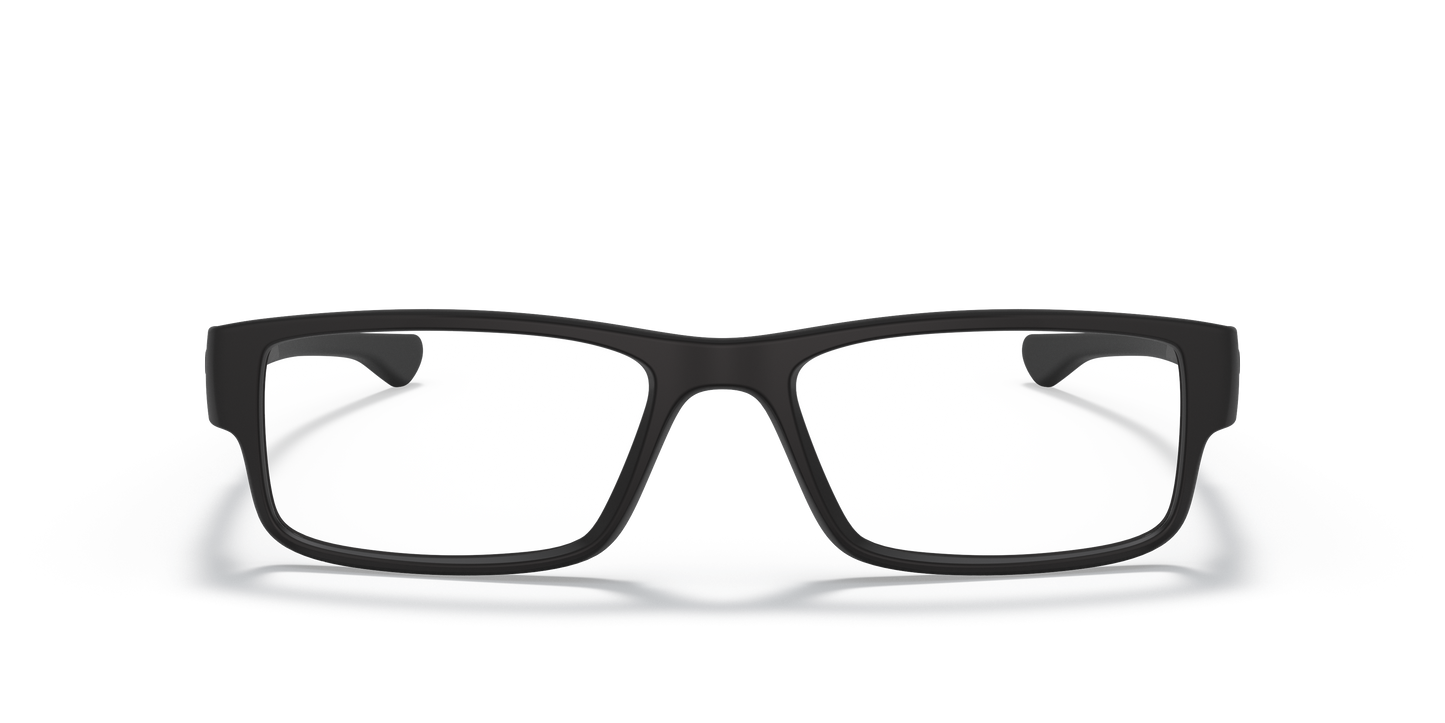 Oakley OX8046 Airdrop Men's Rectangle Eyeglass Frames - Satin Black Frame