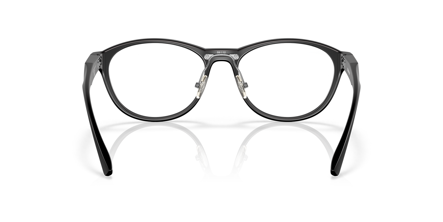 Oakley OX8057 Draw Up Women's Round Eyeglass Frames - Satin Brown Tortoise Frame