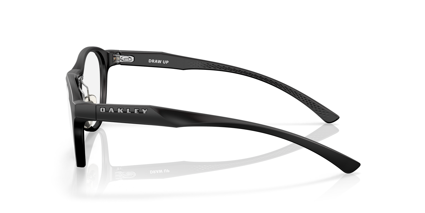 Oakley OX8057 Draw Up Women's Round Eyeglass Frames - Satin Brown Tortoise Frame