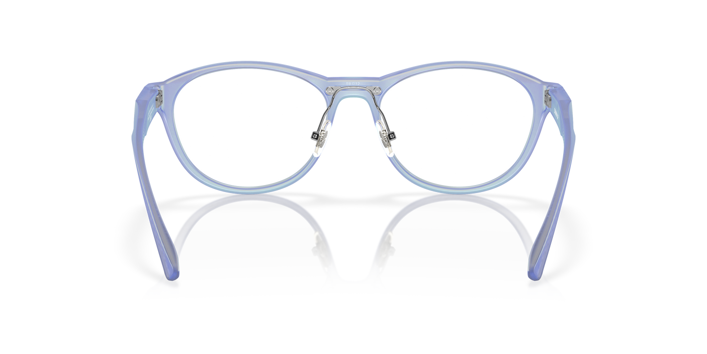 Oakley OX8057 Draw Up Women's Round Eyeglass Frames - Satin Black Frame