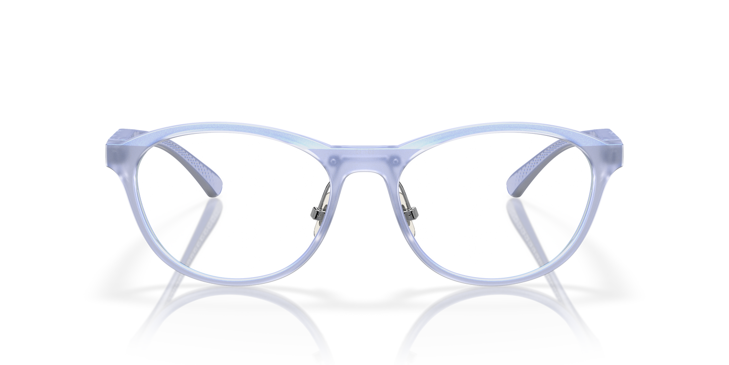 Oakley OX8057 Draw Up Women's Round Eyeglass Frames - Satin Brown Tortoise Frame