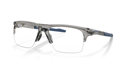 Oakley OX8061 Plazlink Men's Rectangle Eyeglass Frames - Grey Shadow Frame