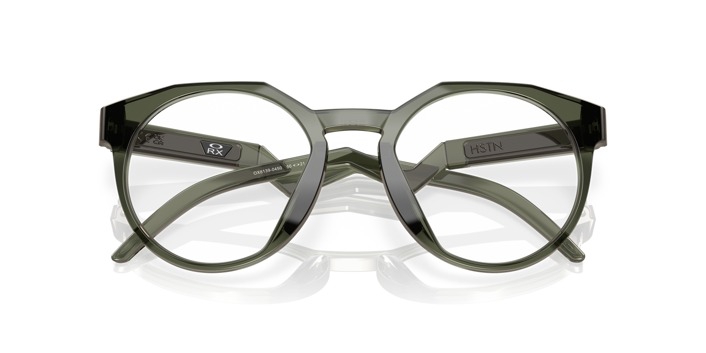 Oakley OX8139 Hstn Men's Round Eyeglass Frames