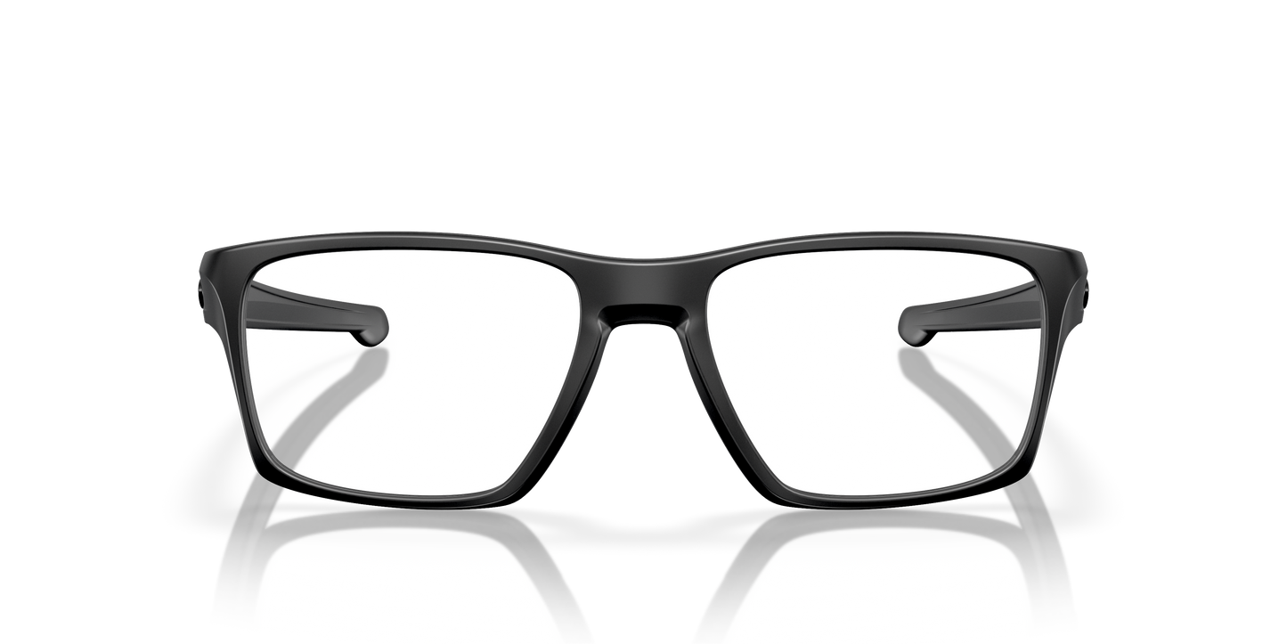 Oakley OX8140 Litebeam Men's Square Eyeglass Frames - Satin Black Frame