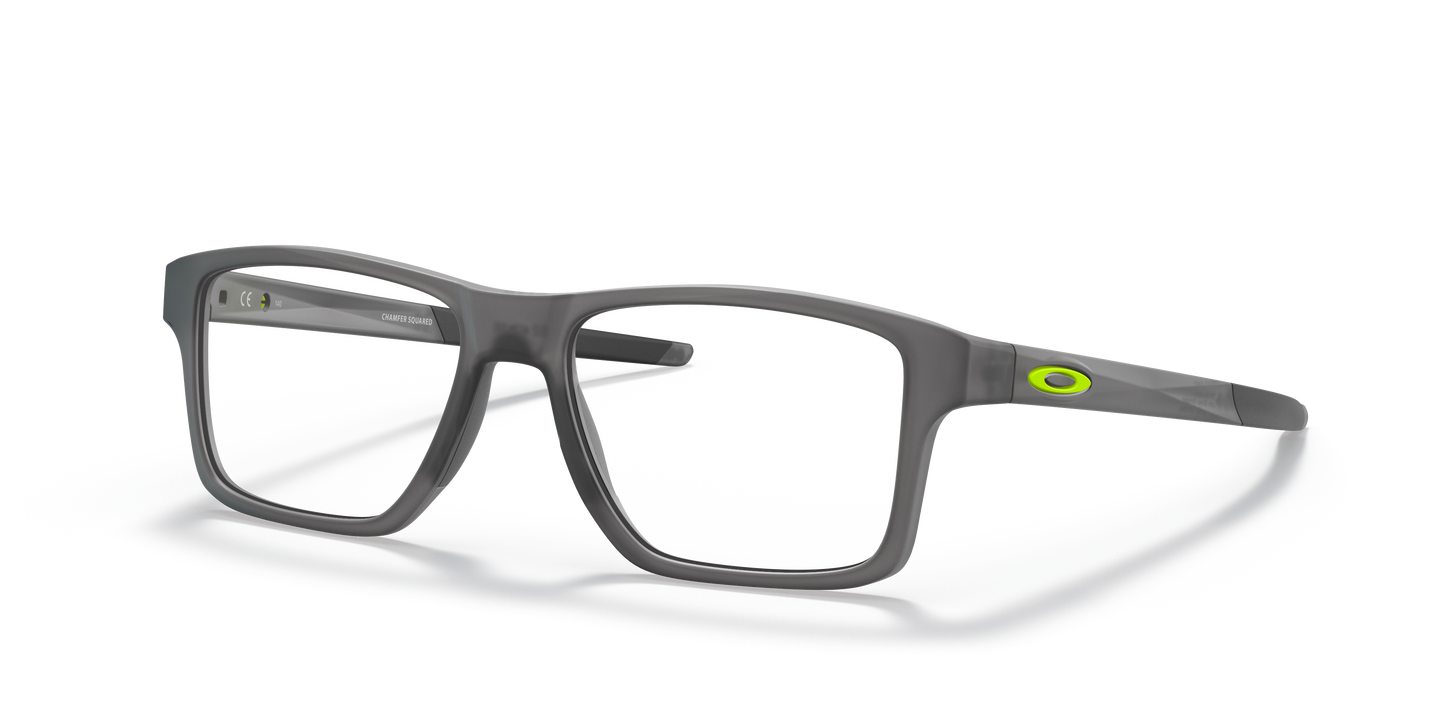 Oakley OX8143 Chamfer Squared (TruBridge) Men's Square Eyeglass Frames