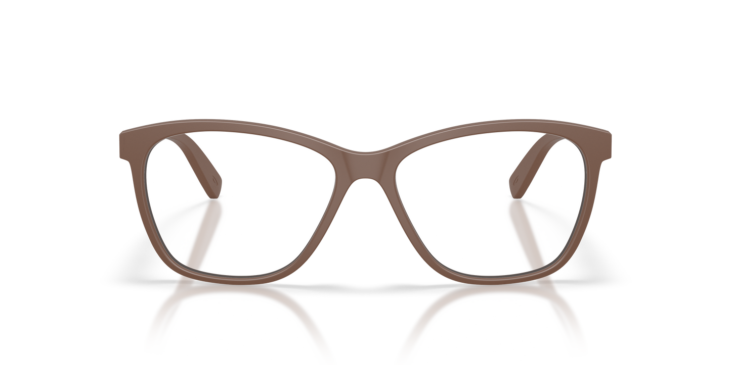 Oakley OX8155 Alias Women's Round Eyeglass Frames - Black Frame