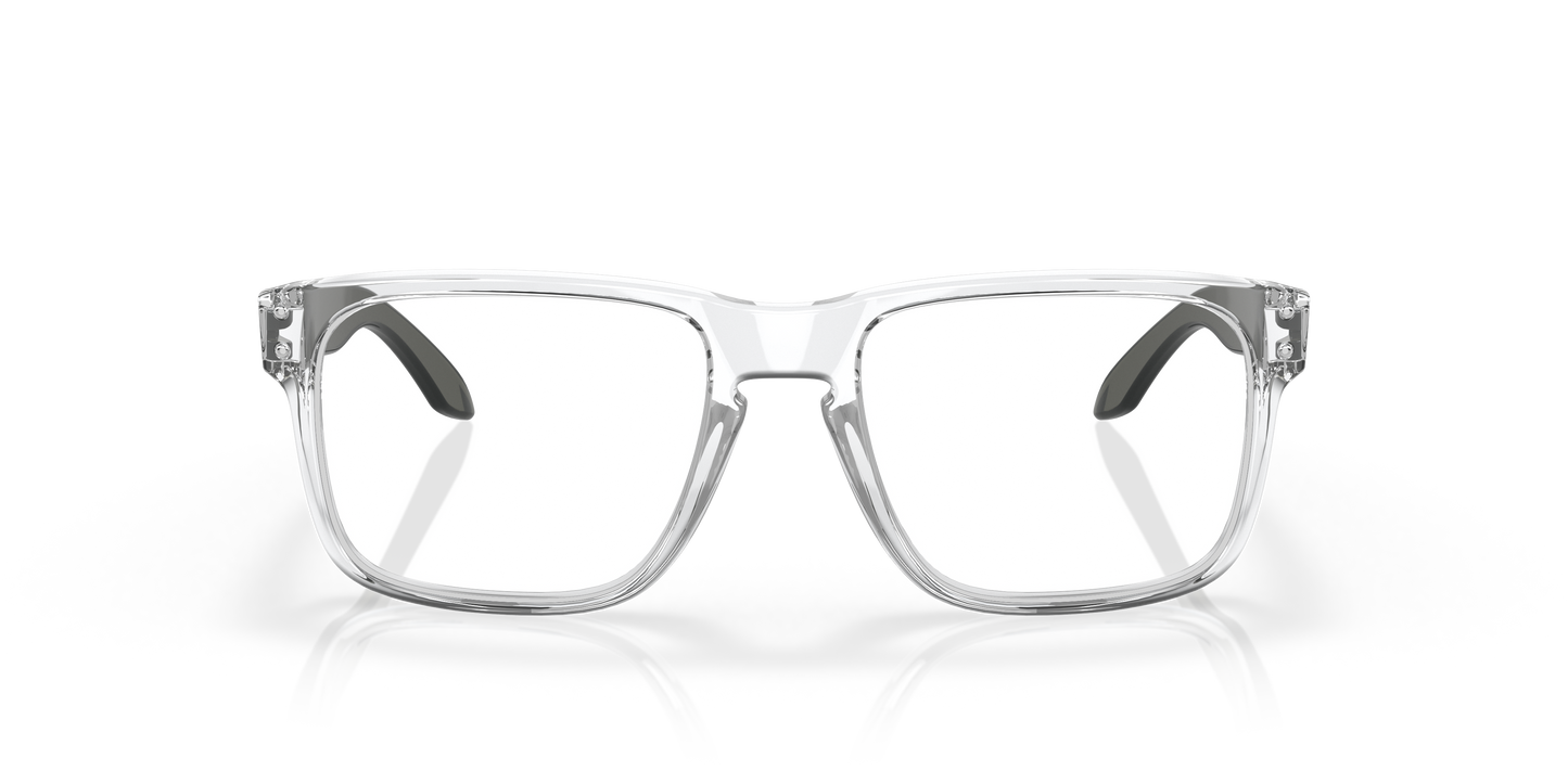 Oakley OX8156 Holbrook Men's Square Eyeglass Frames - Matte Brown Tortoise Frame